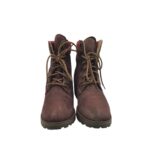 Ghete dama 38, piele,  maro, captusite - imagine 3