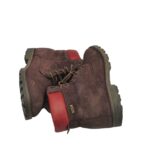 Ghete dama 38, piele,  maro, captusite - imagine 4