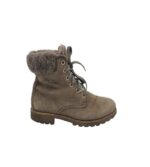 Ghete dama Panama Jack 36, piele, gri, imblanite