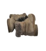 Ghete dama Panama Jack 36, piele, gri, imblanite - imagine 4