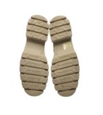 Ghete dama Lucky Shoes 37, imitație de piele, crem - imagine 5