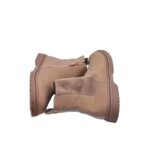 Ghete copii Alive 30, imitatie de piele, bej, imblanite - imagine 4