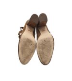 Botine dama Fatih 38, piele intoarsa, maro - imagine 5