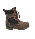 Ghete barbati Dockers 43, piele, piele intoarsa, maro