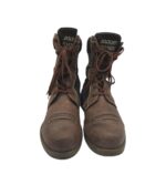 Ghete barbati Dockers 43, piele, piele intoarsa, maro - imagine 3