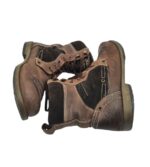 Ghete barbati Dockers 43, piele, piele intoarsa, maro - imagine 4