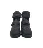 Ghete copii Sneakers 37, imitatie de piele, negru, imblanite - imagine 3