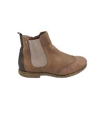 Botine dama Tamaris  40, piele, maro