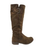 Cizme dama Graceland 41, material textil, maro