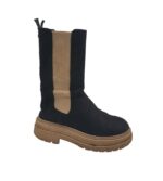 Cizme dama Catwalk 38, material textil, negru