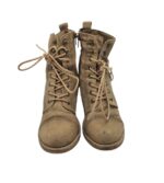 Botine dama Graceland 40, material textil, maro - imagine 3