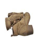 Botine dama Graceland 40, material textil, maro - imagine 4