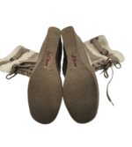 Cizme dama S' Oliver 38, piele intoarsa, bej, captusite - imagine 5