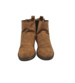Botine dama C&A 39, material textil, maro - imagine 3