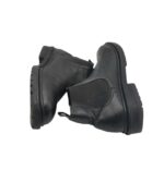 Ghete barbati Isso 41, piele, negru - imagine 4