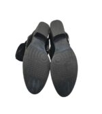 Botine dama Bullboxer 38, piele intoarsa, negru - imagine 5