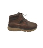 Ghete barbati Rieker 41, imitație de piele, maro, imblanite