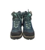 Ghete dama Quechua 40, material textil, piele intoarsa, albastru, waterproof - imagine 3