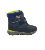 Ghete copii Pepperts 37, imitație de piele, material textil, negru albastru