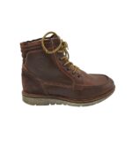 Ghete barbati S'Oliver 42, piele, piele intoarsa, maro,  imblanite