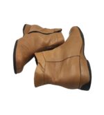 Botine dama Semler 38, piele, maro, imblanite - imagine 4