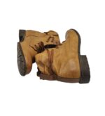 Ghete dama Sun & Shadow 39, imitație de piele, maro - imagine 4