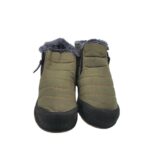 Ghete barbati Fashion, 41, material textil, kaki, imblanite - imagine 3