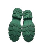 Botine dama 36, imitatie de piele, material textil, negru - imagine 5