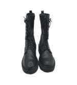 Ghete dama F&F 40, imitatie de piele, negru - imagine 3