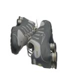 Adidasi barbati Nike 42.5, piele, gri - imagine 3