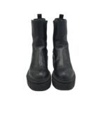 Botine dama Catwalk 36 , imitatie de piele, negru - imagine 3
