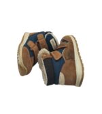 Ghete copii Primigi 27, material textil, piele intoarsa, maro - imagine 4