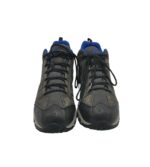 Adidasi barbati Brutting 45, piele intoarsa, piele, gri - imagine 3