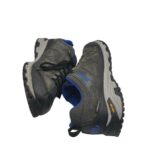 Adidasi barbati Brutting 45, piele intoarsa, piele, gri - imagine 4