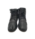 Ghete barbati Bugatti 42, piele, negru - imagine 3