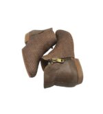 Botine dama Ana Morena 39, piele, maro - imagine 4