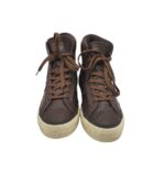 Tenisi barbati Converse 42, piele, maro - imagine 3