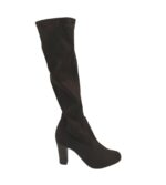 Cizme dama Caprice 37, material textil, negru