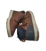 Ghete barbati Venice 43, imitatie de piele, material textil, maro, captusite - imagine 4