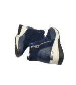 Ghete dama 36, material textil, imitatie de piele, albastru - imagine 4