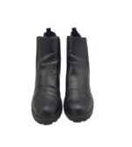 Botine dama Marco Tozzi 40, imitație de piele, negru - imagine 3