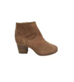 Botine dama Blue Motion 38, piele intoarsa, maro