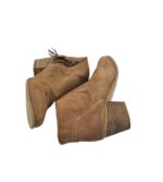 Botine dama Blue Motion 38, piele intoarsa, maro - imagine 4