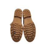 Ghete dama Tamaris 37, piele intoarsa, maro, imblanite - imagine 5