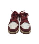 Adidasi barbati Nike 42, imitație de piele, piele, alb visiniu - imagine 3