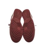 Adidasi barbati Nike 42, imitație de piele, piele, alb visiniu - imagine 5