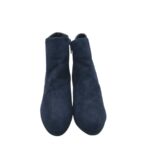 Botine dama Anna Field 38, material textil, bleumarin - imagine 3
