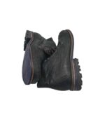 Ghete barbati Dkode 45, piele, negru - imagine 4