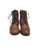 Ghete dama 5th Avenue 38, piele, maro - imagine 3