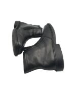 Ghete barbati Rieker 45, piele, negru, imblanite - imagine 4